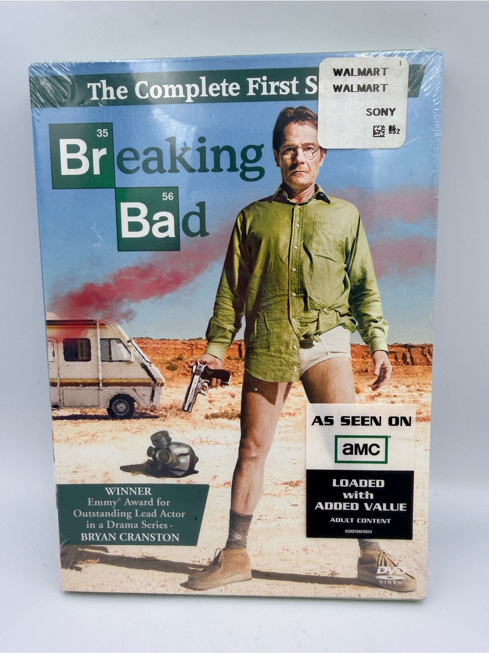 Breaking Bad Complete First Season DVD 3-Disc Set NEW Factory Sealed